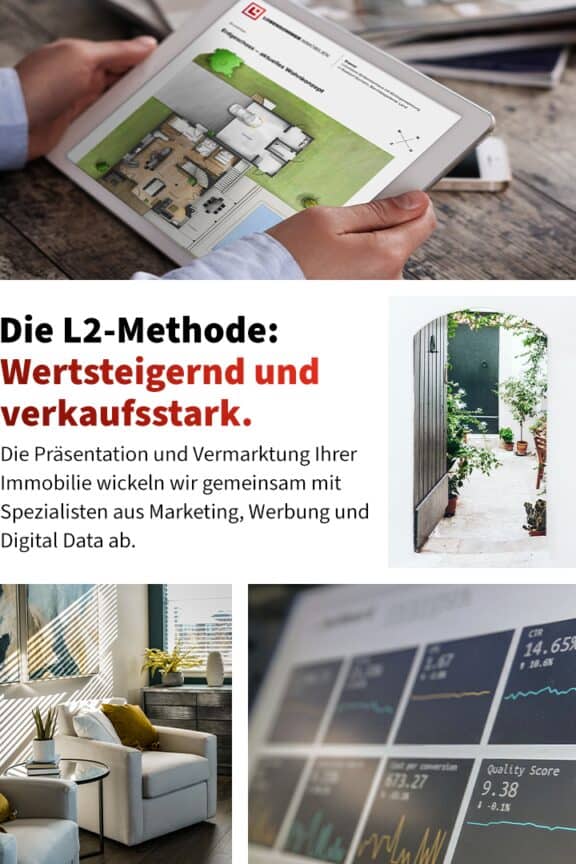 Werthaltige und verkaufsstarke Vermarktung mit der L2-Methode.