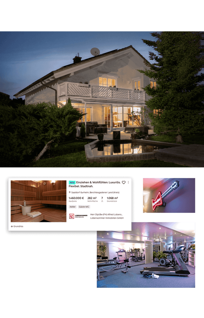 Professionelle Fotografie und Nachtaufnahmen für hochwerige Anzeigenformate
