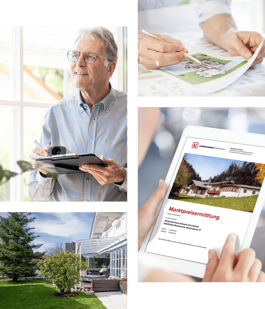 Bewertung, Preisfindung und Verkaufsstrategie für Immobilien | Immobilienmakler Lobensommer