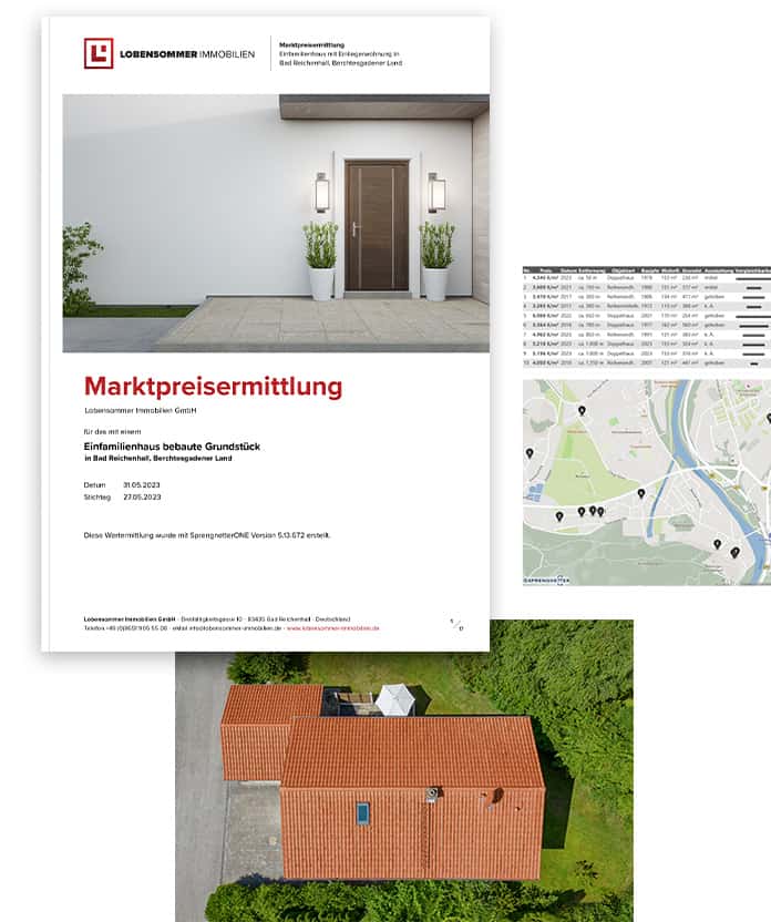 ImmoWertV-konforme Immobilienbewertung & Marktpreisermittlung | Immobilienmakler Lobensommer
