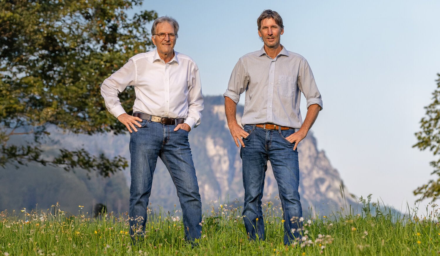 Alfred und Christian Lobensommer, Geschäftsführer der Lobensommer Immobilien GmbH