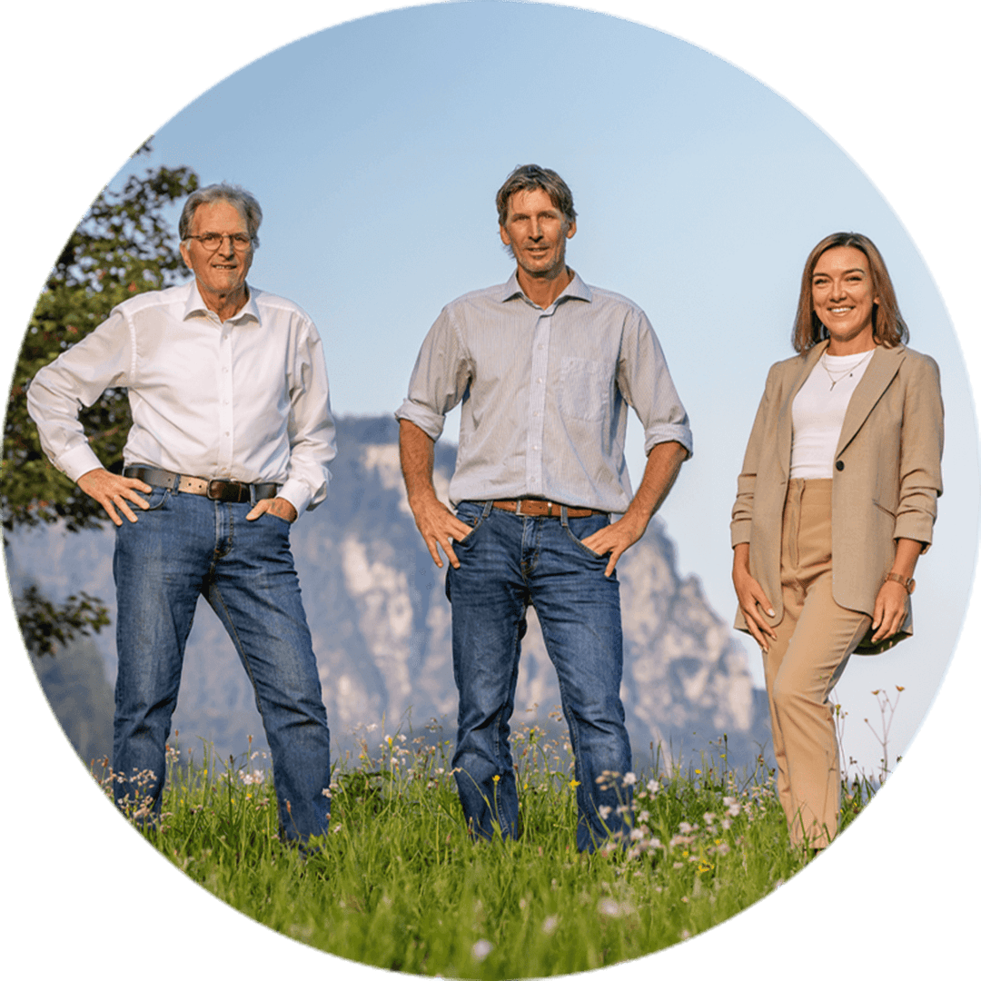 Alfred Lobensommer, Christian Lobensommer und Carina Rink